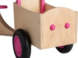 Bakfiets, roze